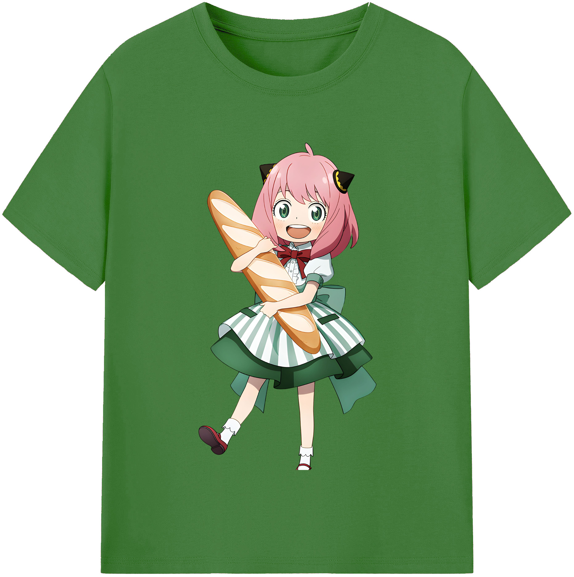 （画像用） SPY×FAMILY间谍家家酒 レディースカジュアルプリントTシャツ（綿100％）